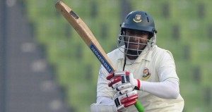 Bangladesh's Shakib Al Hasan was declared Player of the Match