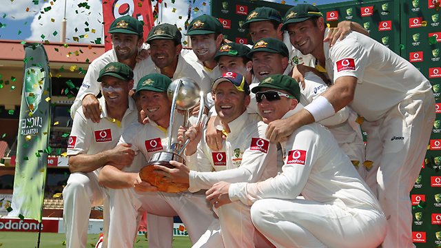 Australia secured white wash against India