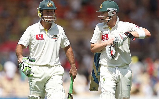Ricky Ponting and Michael Clarke's Hundreds helped Australia to secure their position in the 4th Test against India at Adelaide Oval
