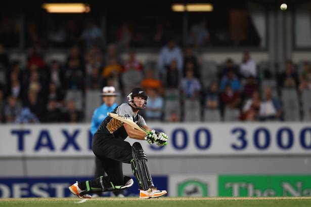 Martin Guptill scored 91 runs against Zimbabwe in the first T20 match
