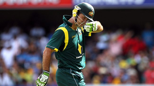 End of the ODI career for Ricky Ponting?