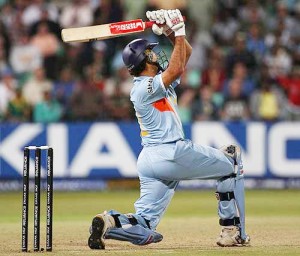 Yuvraj Singh hit 6 sixes off Stuart Board against England in T20 match at Durban