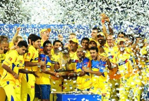 Chennai Super Kings Winners of IPL 2010 Championship