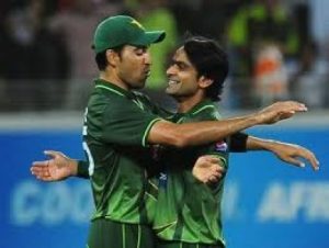 Mohammad Hafeez and Umar Gul- match winning performance against Bangladesh