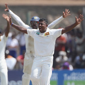 Rangana Hearth demolished England batting as Sri Lanka wins the first Test