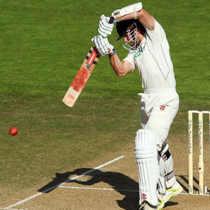 Kane Williamson - a match saving innings of 102* runs