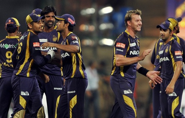 Happy faces in the KKR camp