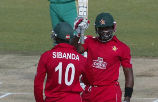 Vusi Sibanda and Hamilton Masakadza - Match winning opening partnership of 114 runs