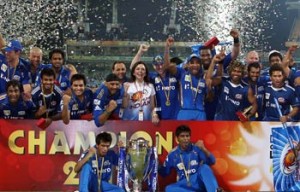 The four Indian teams in the CL T20 2012