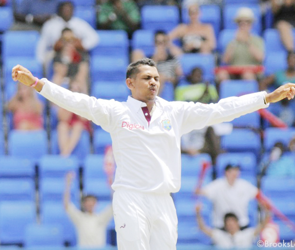 Sunil Narine - first 5 wickets haul in Test cricket