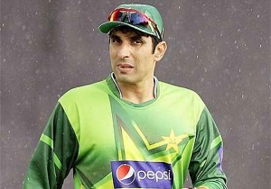 Misbah-Ul-Haq - To lead the Pakistani squad vs. Australia in the ODIs