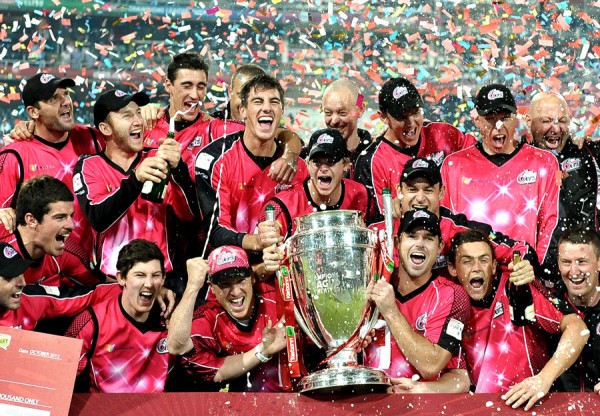 Sydney Sixers - The winners of the Champions League Twenty20