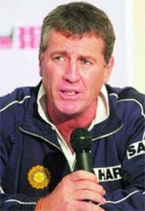 John Wright, India's first foreign coach