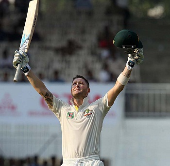 Ton from Michael Clarke boosted Australia – 1st Test vs. India