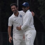 Parvez Rasool (left) - Seven wickets with his off spin bowling