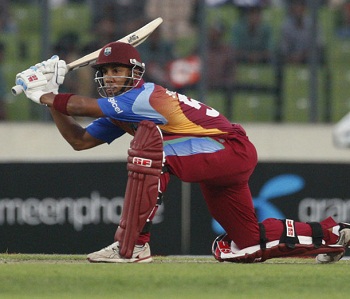 Lendl Simmons butchers Zimbabwe as West Indies won – 1st T20