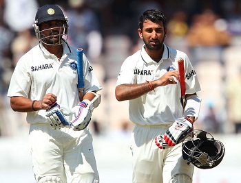 Murali Vijay and Cheteshwar Pujara cemented Indian position – 2nd Test vs. Australia