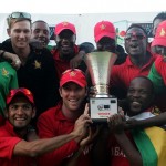 The victorious Zimbabwe team