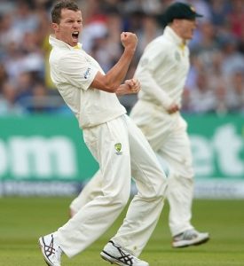 Peter Siddle - Bowler of the day with 5-50