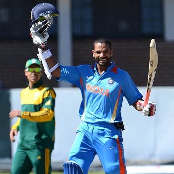 Shikhar Dhawan butchered South Africa A – Tri Series