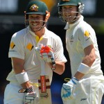 Michael Clarke and David Warner - Centurions in the Test