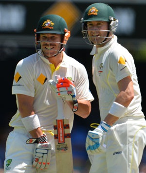 Tons from Warner, Clarke strengthened Australia – 1st Test vs. England