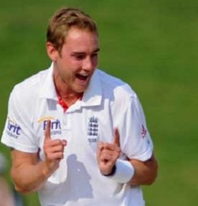 Stuart Broad - Star of the day with 5 wickets