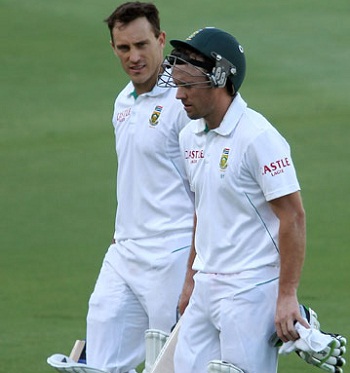 Brave tons from de Villiers, Du Plessis drew with India – 1st Test