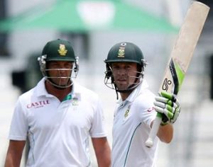 Jacques Kallis and AB de Villiers - Important partnership of 127 runs