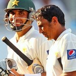 Misbah-ul-Haq and Younis Khan - Centurions in the first innings
