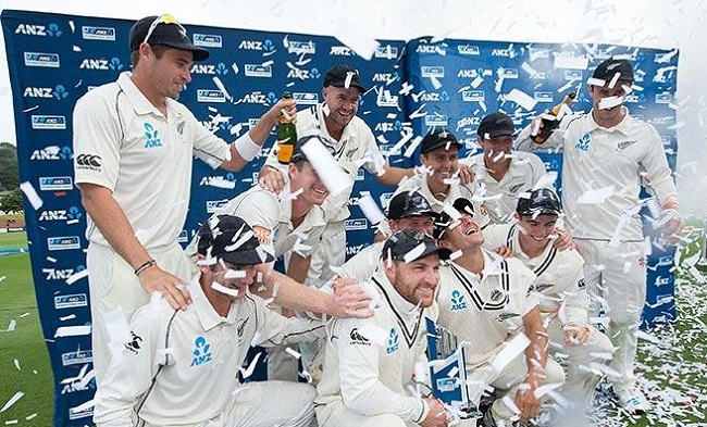 New Zealand wins series against India – 2nd Test